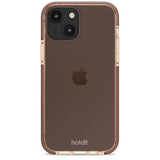 Holdit iPhone 13 Skal Seethru Dark Brown