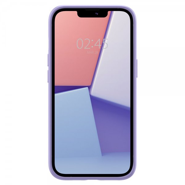 Spigen iPhone 13 Skal Silicone Fit Iris Purple