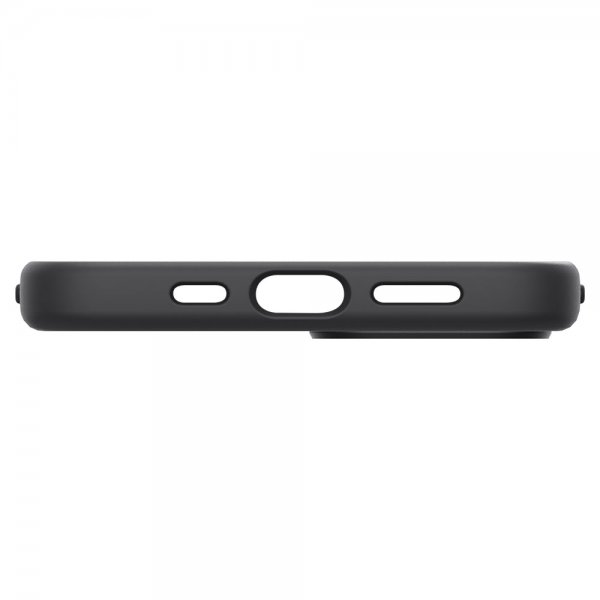 Spigen iPhone 13 Skal Silicone Fit Svart
