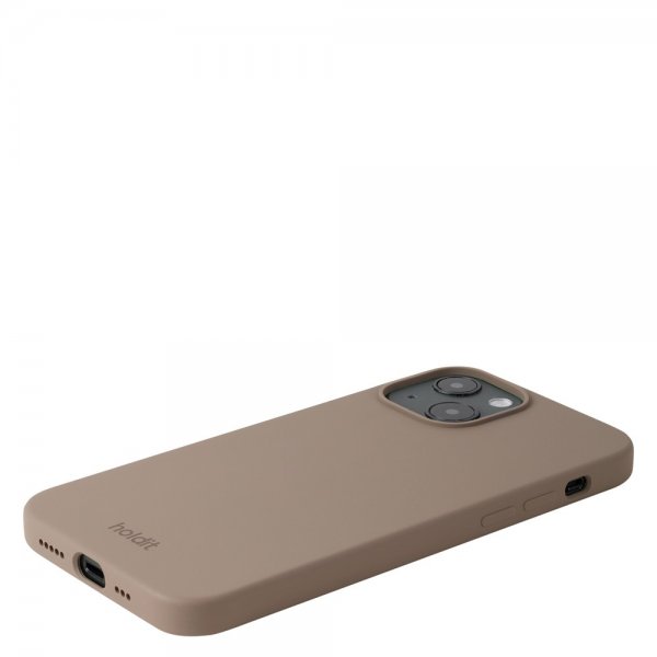 holdit iPhone 13 Skal Silikon Mocha Brown