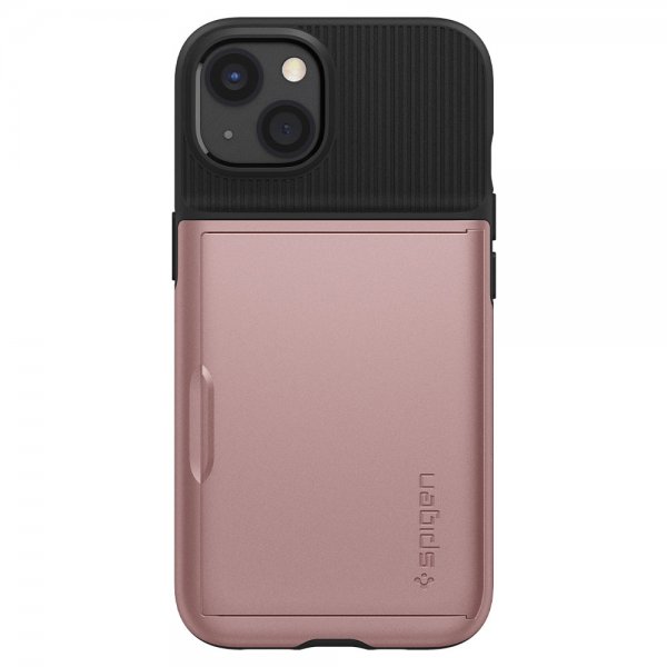 Spigen iPhone 13 Skal Slim Armor CS Roseguld