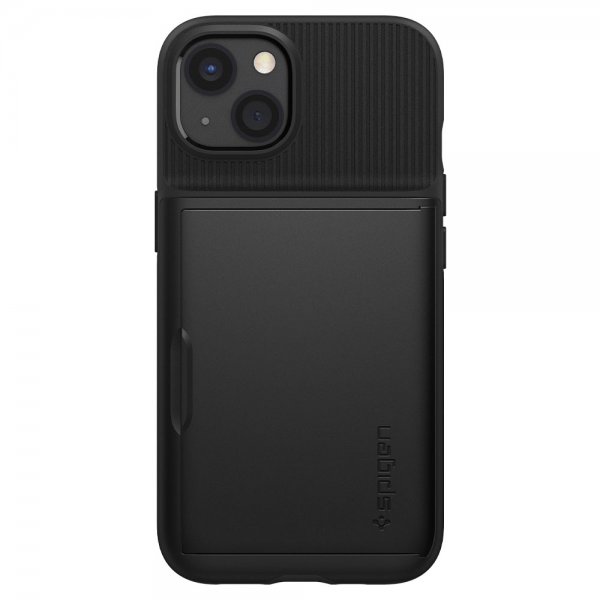 Spigen iPhone 13 Skal Slim Armor CS Svart