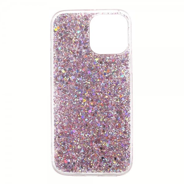 Nordic Covers iPhone 13 Skal Sparkle Series Blossom Pink