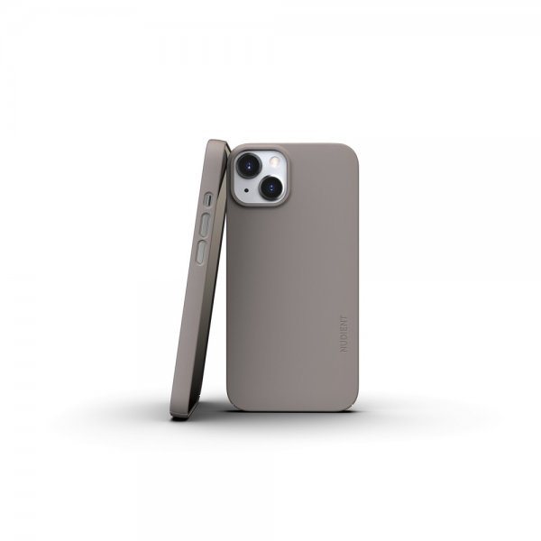 Nudient iPhone 13 Skal Thin Case V3 MagSafe Clay Beige