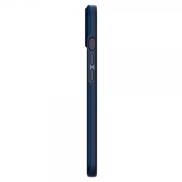 Spigen iPhone 13 Skal Thin Fit Navy Blue