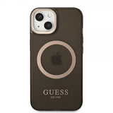 Guess iPhone 13 Skal Translucent MagSafe Svart