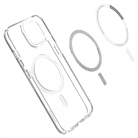 Spigen iPhone 13 Skal Ultra Hybrid Mag Vit