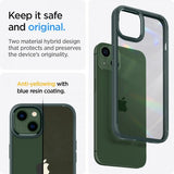 Spigen iPhone 13 Skal Ultra Hybrid Midnight Green