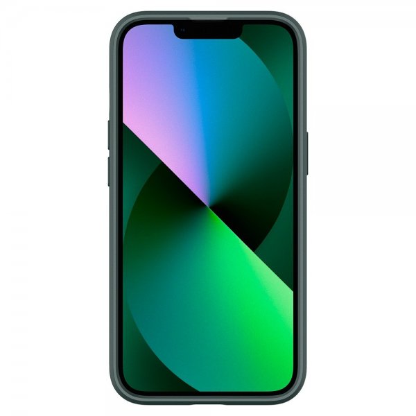 Spigen iPhone 13 Skal Ultra Hybrid Midnight Green