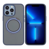 iPhone 13 Pro Max/iPhone 12 Pro Max Skal Roterbart MagSafe Stativ Blå