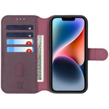 Rvelon iPhone 13/iPhone 14 Fodral Magnetiskt Avtagbart Skal Lila