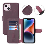 Rvelon iPhone 13/iPhone 14 Fodral Magnetiskt Avtagbart Skal Lila