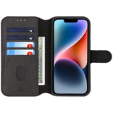 Rvelon iPhone 13/iPhone 14 Fodral Magnetiskt Avtagbart Skal Svart