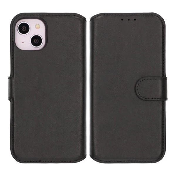 Rvelon iPhone 13/iPhone 14 Fodral Magnetiskt Avtagbart Skal Svart