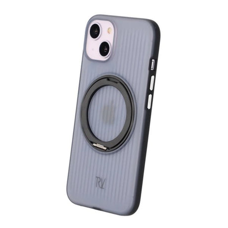 Rvelon iPhone 13/iPhone 14 Skal Roterbart MagSafe Stativ Svart