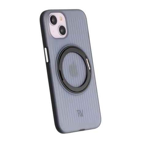 Rvelon iPhone 13/iPhone 14 Skal Roterbart MagSafe Stativ Svart