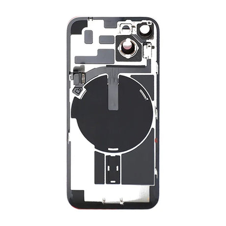 iPhone 14 Baksida Glas Komplett - Röd