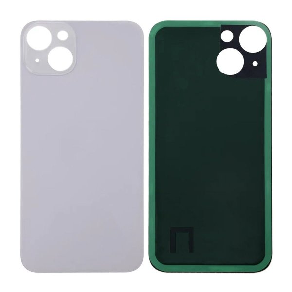 iPhone 14 Baksida Glas med Självhäftande tejp - Lila