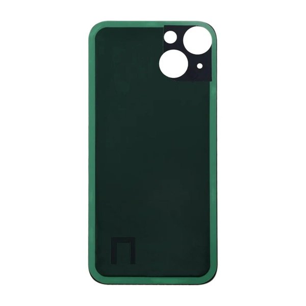 iPhone 14 Baksida Glas med Självhäftande tejp - Röd