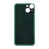 iPhone 14 Baksida Glas med Självhäftande tejp - Röd
