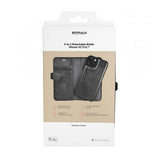 Buffalo iPhone 13/14/15 Fodral 2-in-1 Detachable Wallet Svart