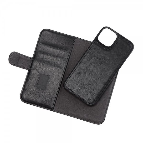 Gear iPhone 13/14 Fodral 2-in-1 Detachable with 3 Card Slots Svart