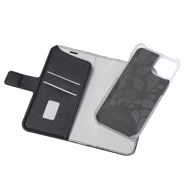 Onsala iPhone 13/14/15 Fodral Fashion Edition Löstagbart Skal Midnight Black