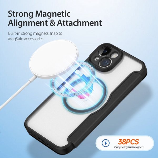 Dux Ducis iPhone 14 Fodral Skin X Pro Series MagSafe Svart