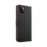 Xqisit iPhone 13/iPhone 14 Fodral Slim Wallet Selection Svart