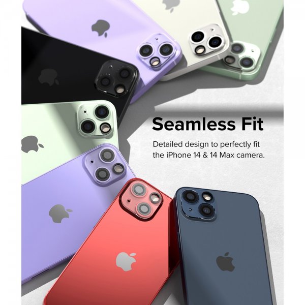 Ringke iPhone 14/iPhone 14 Plus Kameraskydd Camera Protector Glass 2-pack