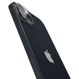 Spigen iPhone 14/iPhone 14 Plus Kameraskydd Glas.tR Optik 2-pack Crystal Clear