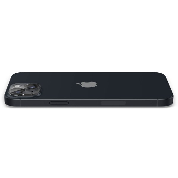 Spigen iPhone 14/iPhone 14 Plus Kameraskydd Glas.tR Optik 2-pack Crystal Clear