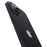 Spigen iPhone 14/iPhone 14 Plus Kameraskydd Glas.tR Optik 2-pack Svart