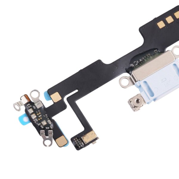 iPhone 14 Laddkontakt med Flexkabel Original - Blå
