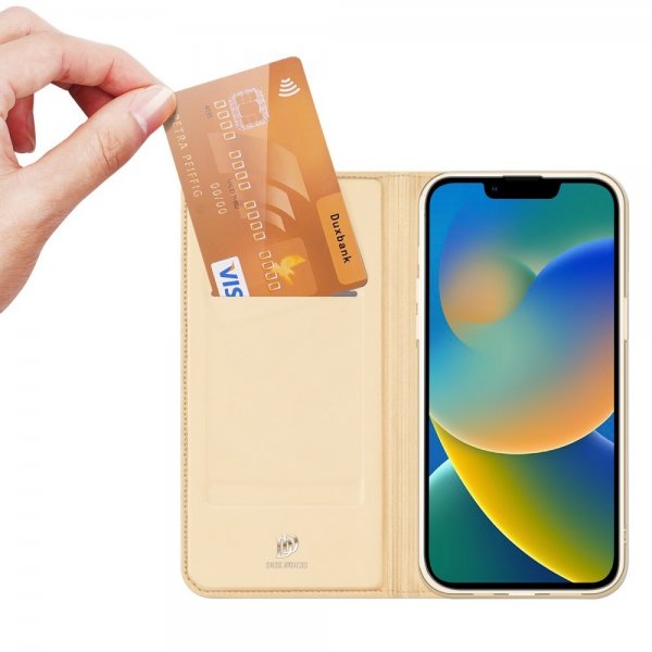 Dux Ducis iPhone 14 Plus Fodral Skin Pro Series Guld