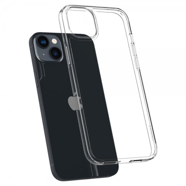 Spigen iPhone 14 Plus Skal AirSkin Hybrid Crystal Clear