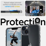 Spigen iPhone 14 Plus Skal Crystal Hybrid Crystal Clear