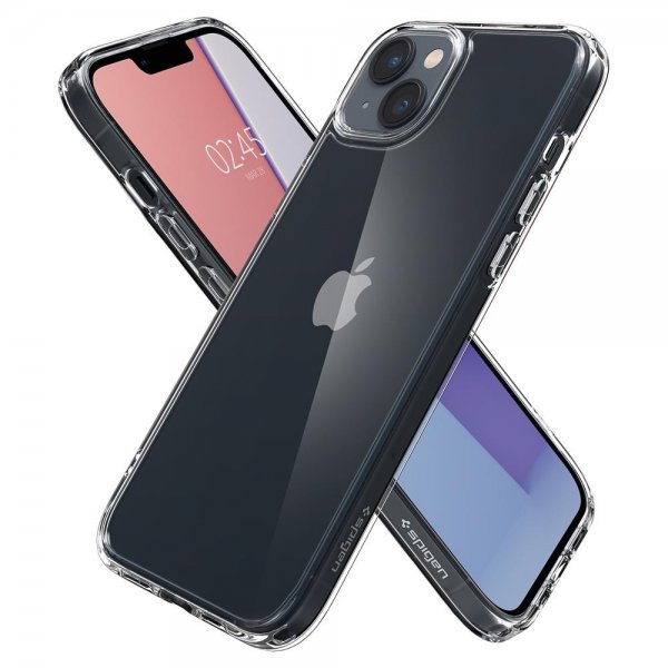 Spigen iPhone 14 Plus Skal Crystal Hybrid Crystal Clear