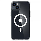 Spigen iPhone 14 Plus Skal Crystal Hybrid MagFit Vit