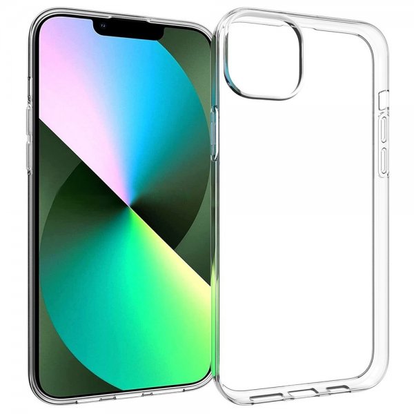 iPhone 14 Plus Skal Förstärkta Hörn Transparent