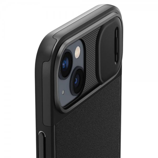 Spigen iPhone 14 Plus Skal Optik Armor MagFit Svart