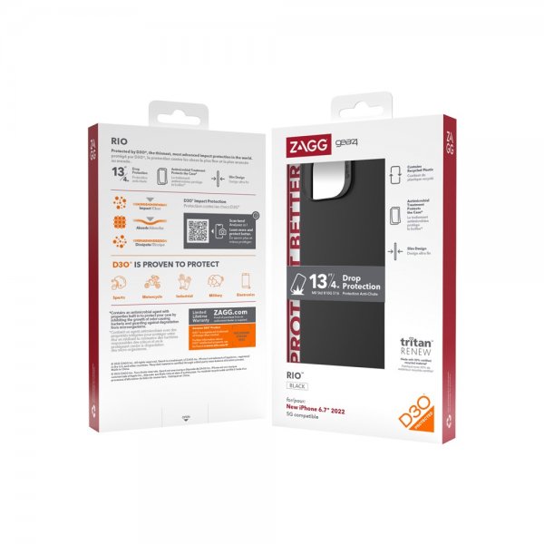 Gear4 iPhone 14 Plus Skal Rio Svart