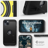 Spigen iPhone 14 Plus Skal Tough Armor MagFit Svart