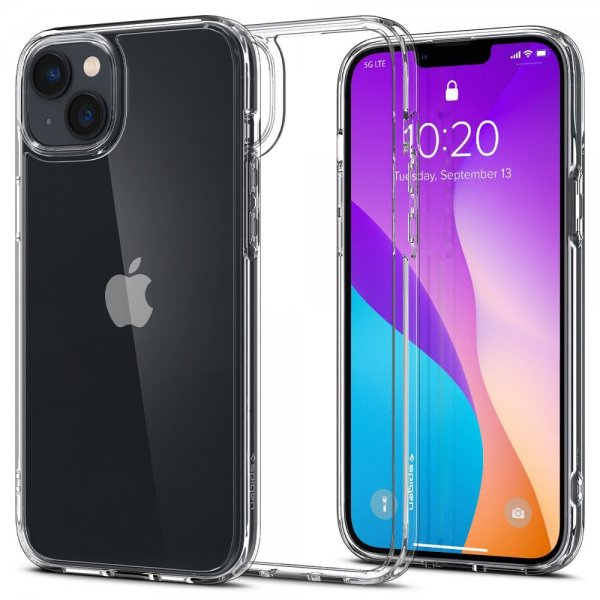 Spigen iPhone 14 Plus Skal Ultra Hybrid Crystal Clear
