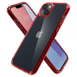 Spigen iPhone 14 Plus Skal Ultra Hybrid Red Crystal