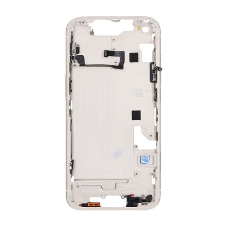 iPhone 14 Mittenram med smådelar OEM - Vit