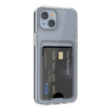 Rvelon iPhone 14 Skal Korthållare Transparent