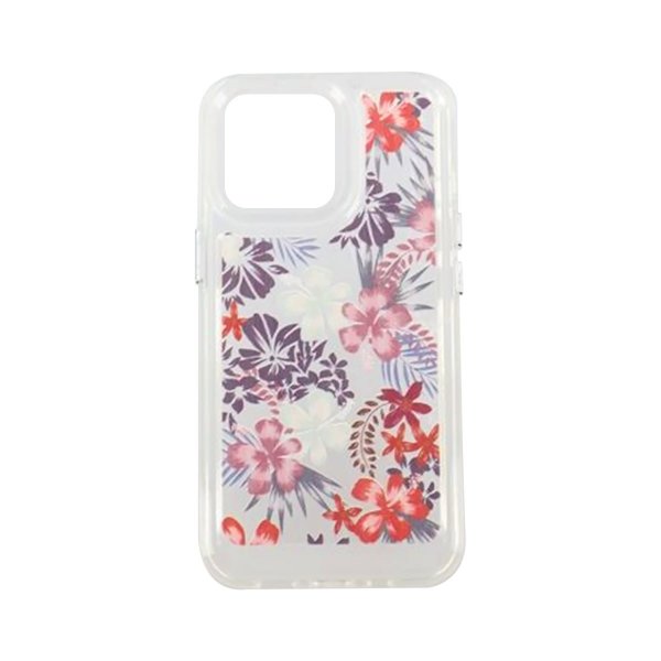 iPhone 14 Skal Motiv Röda Blommor
