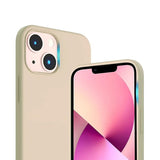 Rvelon iPhone 14 Skal Silikon Beige