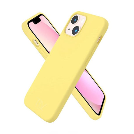 Rvelon iPhone 14 Skal Silikon Gul